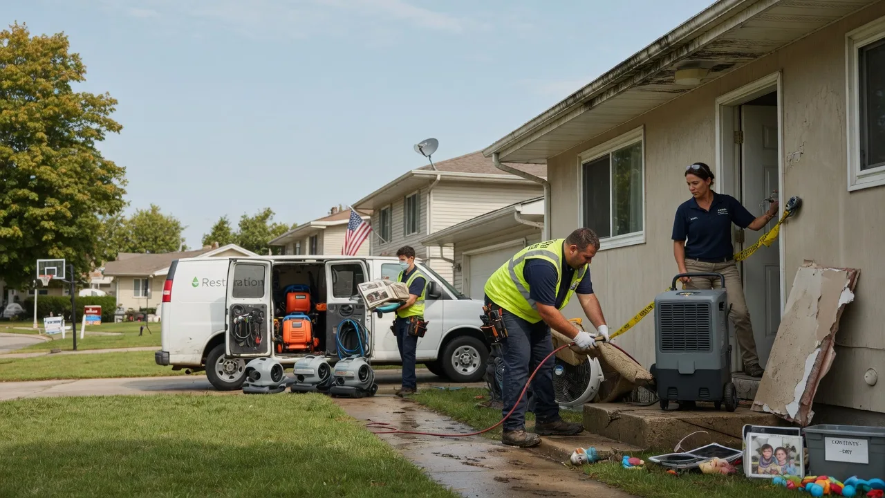 Water Damage Restoration in Ecorse, MI near me